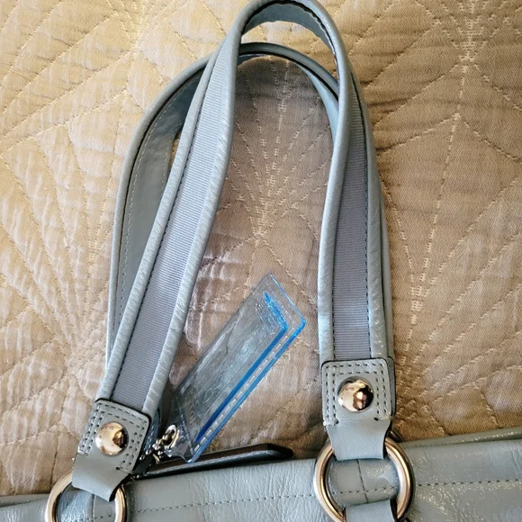 Coach Sky Blue Shoulder Bag - Picture 5 of 7